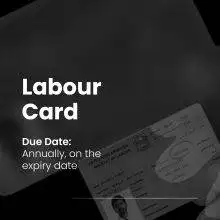 LAbour Card Renewal in UAE